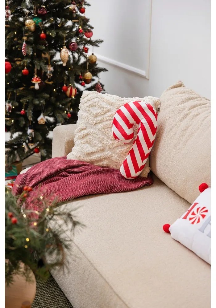 Cuscino decorativo con motivo natalizio 50x30 cm Candy Cane - Catherine Lansfield