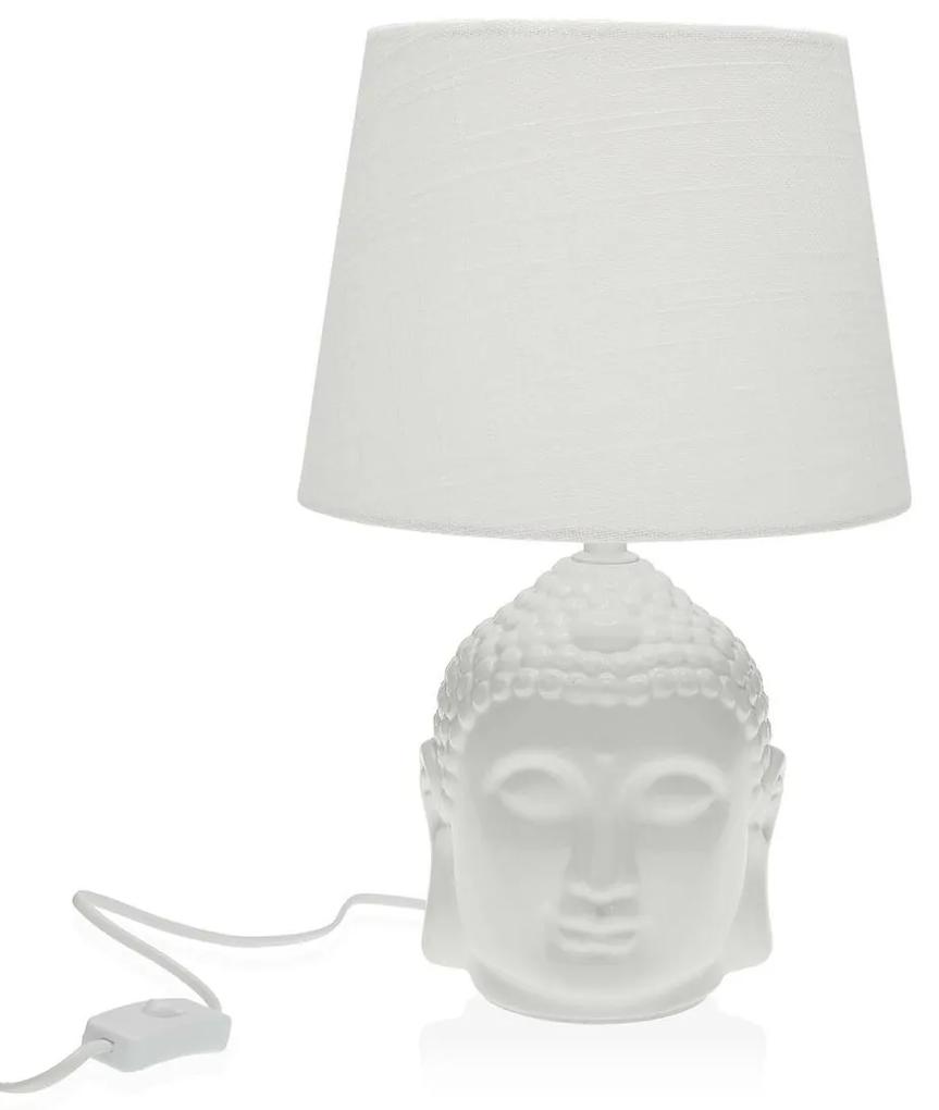 Lampada da tavolo Versa Buddha Porcellana (21 x 33 x 21 cm)