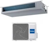 Climatizzatore Condizionatore Haier Inverter Canalizzato Canalizzabile Media Prevalenza 18000 Btu AD50S2SM3FA R-32 Wi-Fi Optional Comando a filo Haier YR-E16B