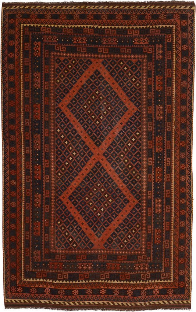 Kilim Tappeto 400 x 250 (Pakistan) Annodato A Mano