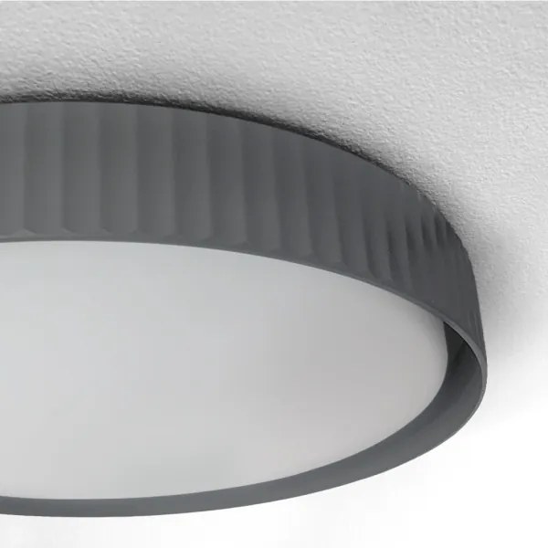 Brilagi - Plafoniera LED dimmerabile LUCIA LED/48W/230V Ø 41 cm grigio + telecomando
