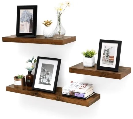 Mensola da parete SHELFY marrone