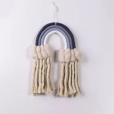 Arazzo Decorativo Ruxi Kids Arcobaleno Grigio - Sklum