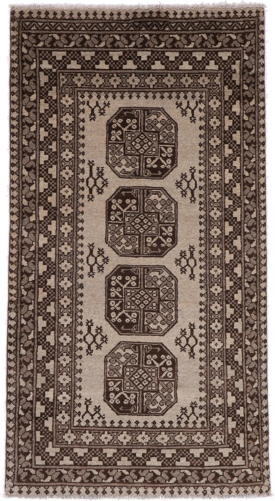 Afghan Tappeto orientale 100 x 190 (Afghanistan) Annodato A Mano