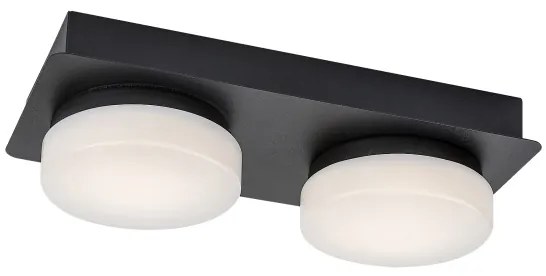 Rabalux 75002 - Lampada LED da soffitto bagno ATTICHUS 2x5,5W IP44