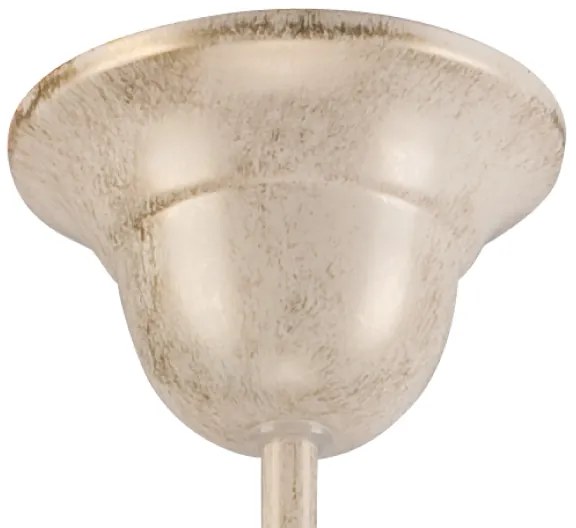 Lampadario a catena RETRO II 5xE27/60W/230V bianco patinato