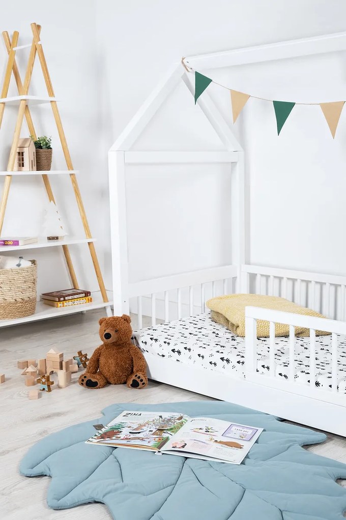 Lettino Montessori Elis bianco - 140x70 cm