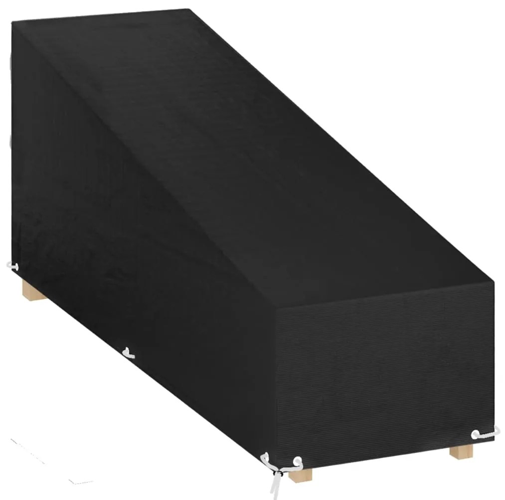 Copertura per sdraio 12 occhielli 205x75x40/70cm in polietilene