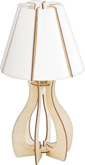 Eglo 94951 - Lampada da tavolo COSSANO 1xE27/60W/230V