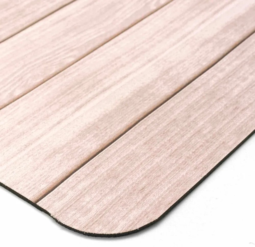 Tappetino da bagno in gomma marrone 50x80 cm Calista - douceur d'intérieur