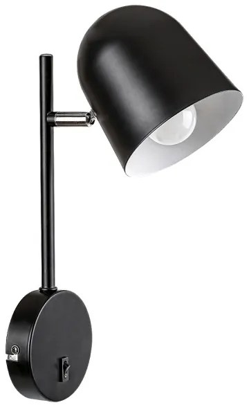 Rabalux 5242 - Lampada da muro EGON 1xE14/40W/230V nera