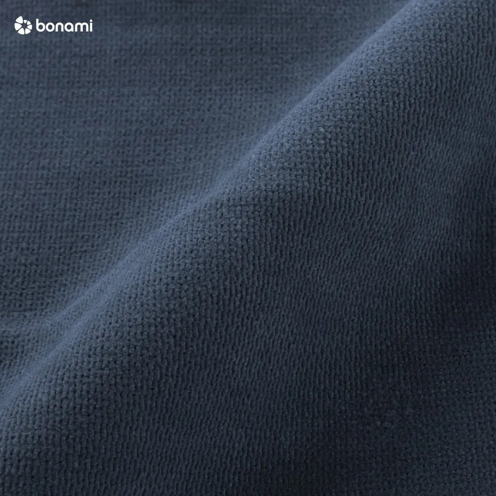 Panca portaoggetti in rovere con seduta blu Retro - The Beds