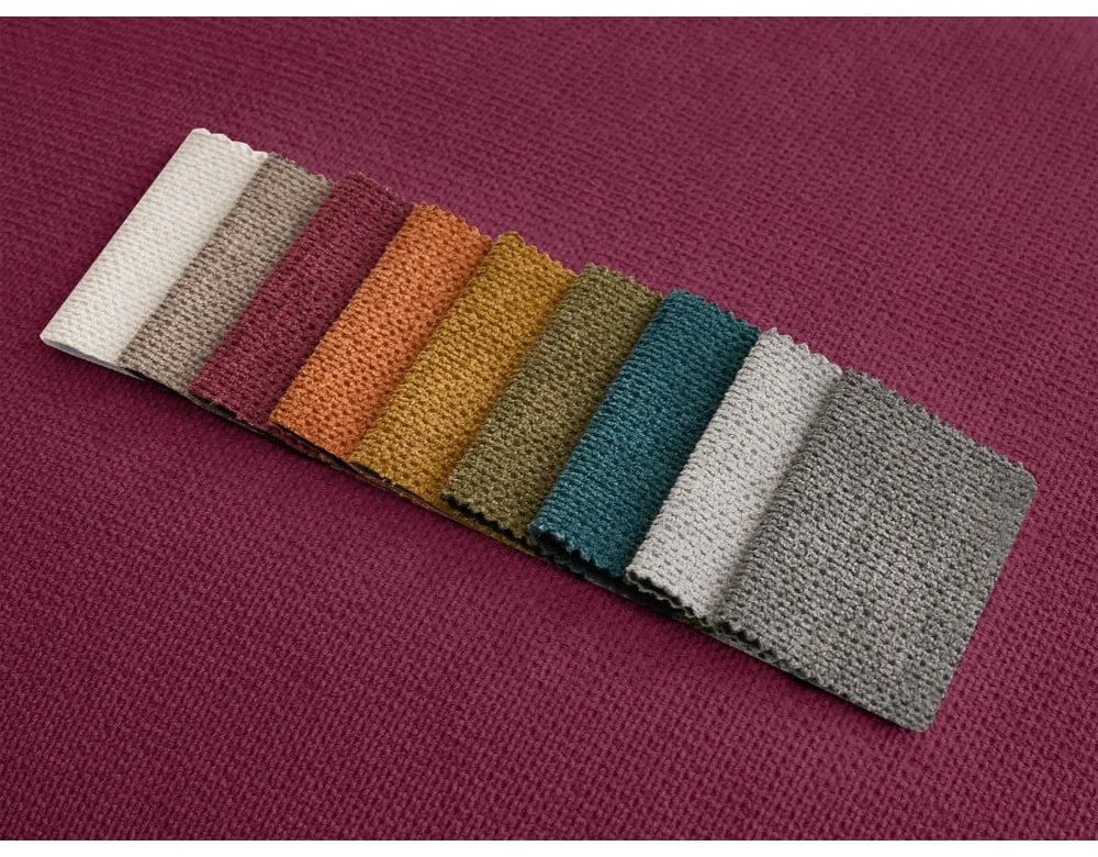 Divano burgundi allungabile 214 cm Ernest – Bobochic Paris