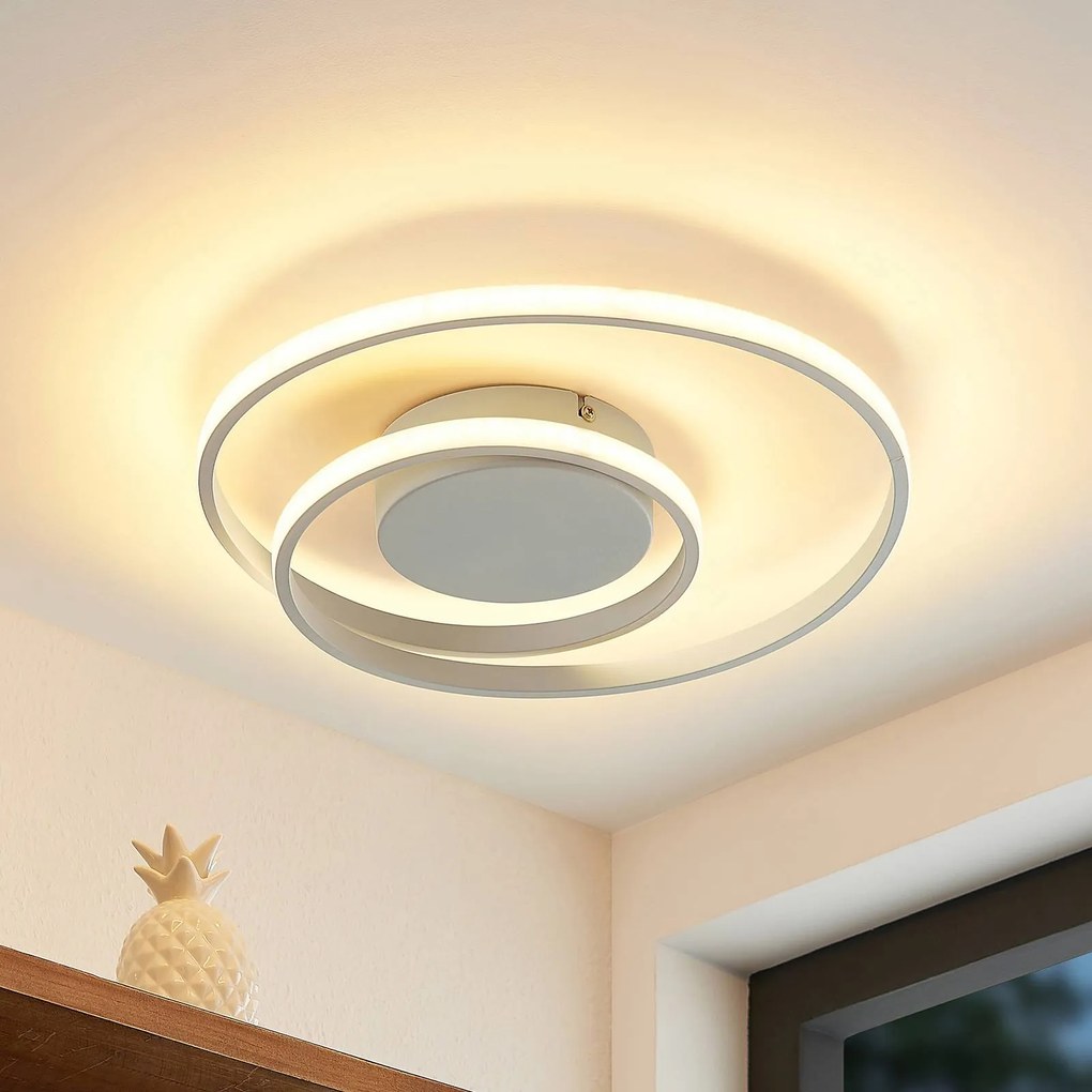 Lindby plafoniera LED Emisua CCT dimming bianco