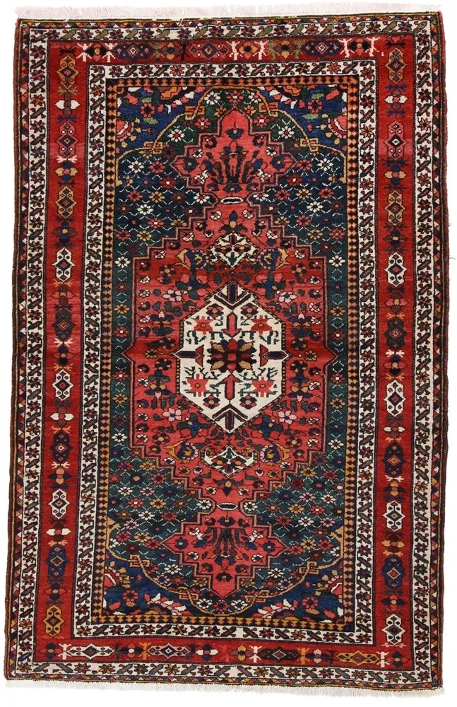 Bakhtiar Tappeto 210x130 (Iran) Annodato A Mano