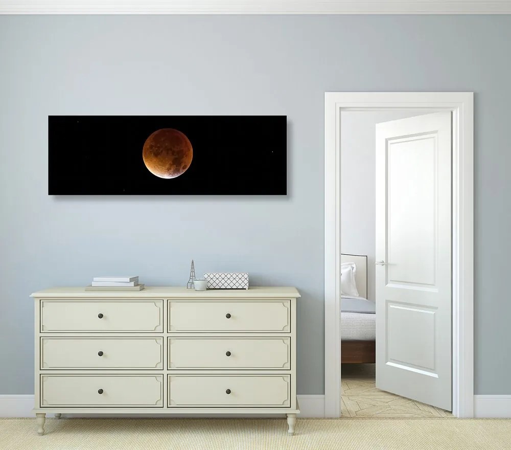 Stampa su tela – Luna nel cielo notturno