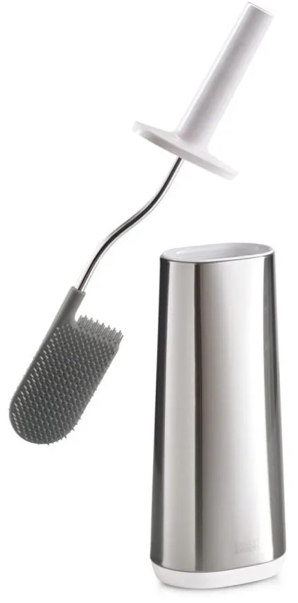 Spazzola per WC in acciaio inox Flex - Joseph Joseph