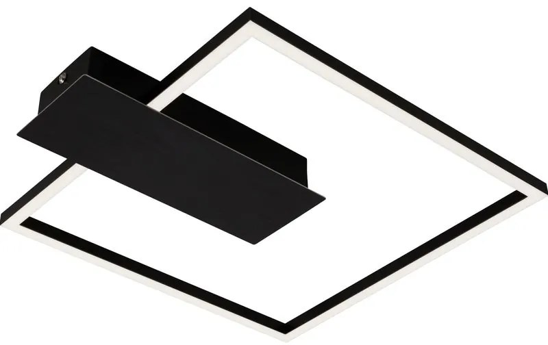Plafoniera LED Nico nero IP20, 1400 lumen