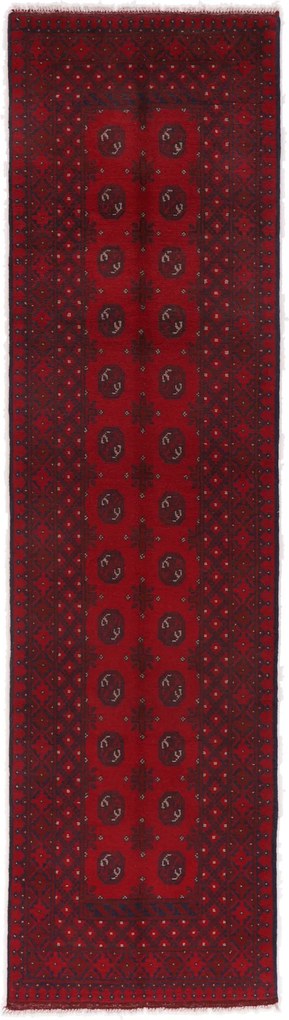 Afghan Tappeto 80x300 (Afghanistan) Annodato A Mano
