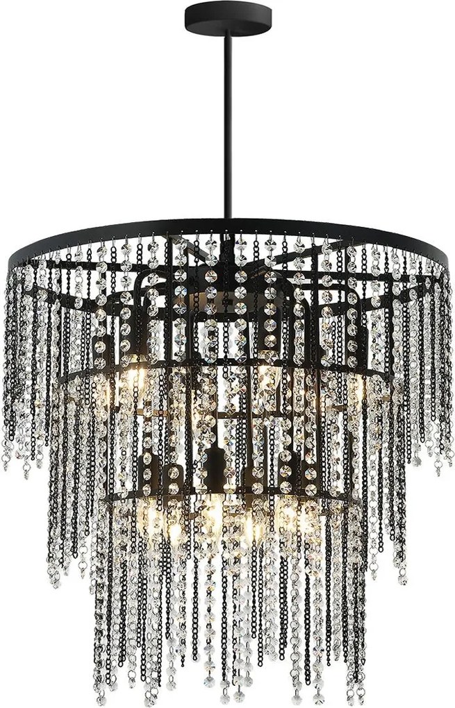 Lampada Cristal APP1314-CP Black
