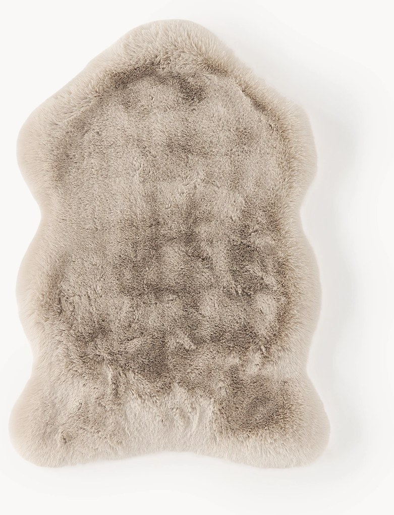 Tappeto in ecopelliccia tessuto a mano Salla