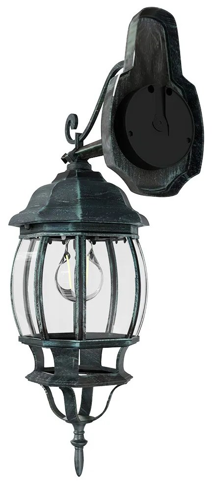 Applique da Esterno Storica E27 IP54 Verde Anticato - Serie BELLINI 1B