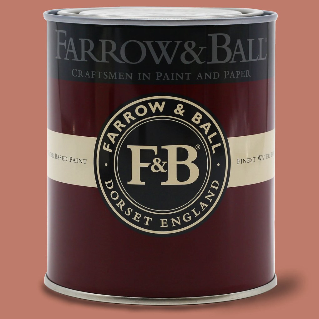 Farrow & Ball Flat Eggshell - Red Earth 64 - 0,75l