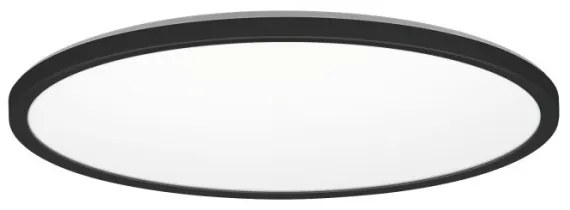 Plafoniera LED bagno NIVERA LED/32W/230V IP54 Ø42 cm nero