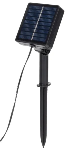 Aigostar - Catena LED solare 100xLED/12m IP65 bianco caldo ivy