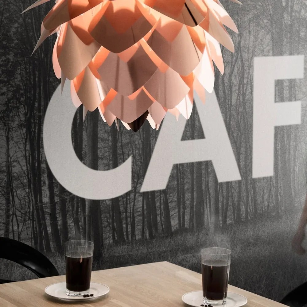 Paralume marrone ø 50 cm Silvia - UMAGE