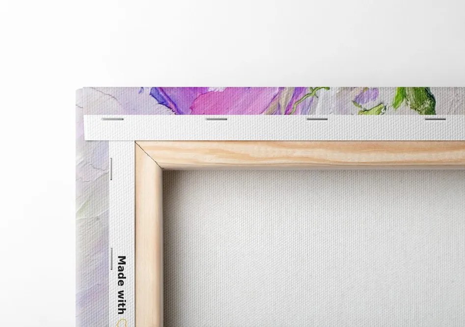 Quadro su tela – Fiori estivi dipinti moderni