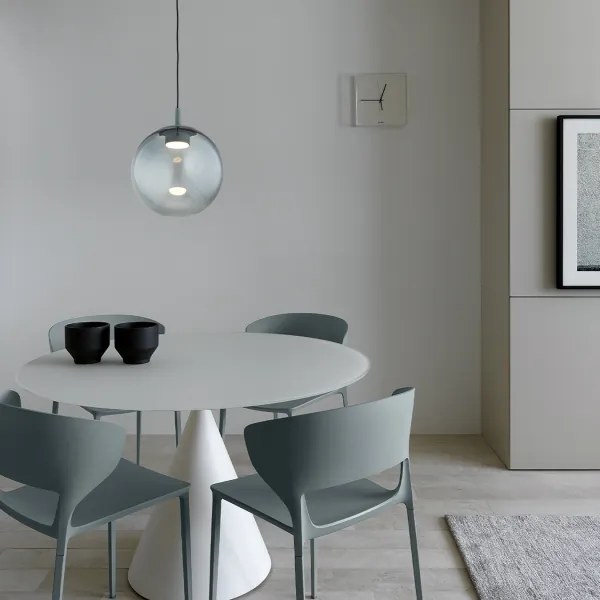 Argon 8830 - Lampadario a sospensione con filo SACRAMENTO 1xGX53/8W/230V verde/fumé