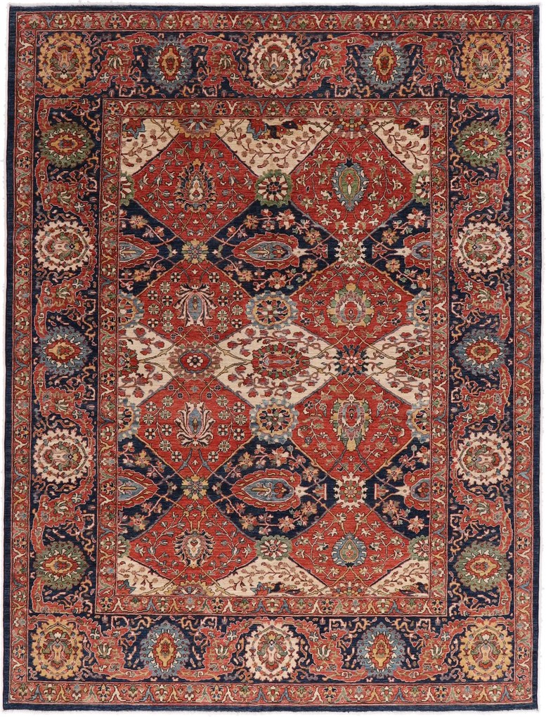 Heriz Tappeto orientale 360x270 (Pakistan) Annodato A Mano