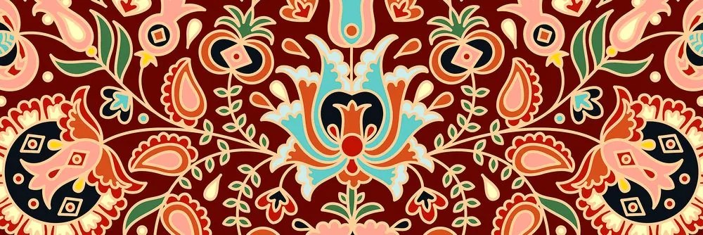 Stampa su tela – Ornamento popolare