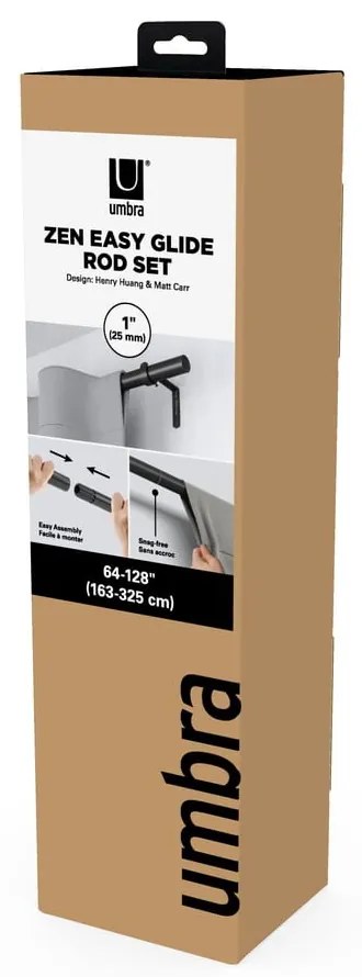 Bastone per tende allungabile 163 - 325 cm Zen - Umbra