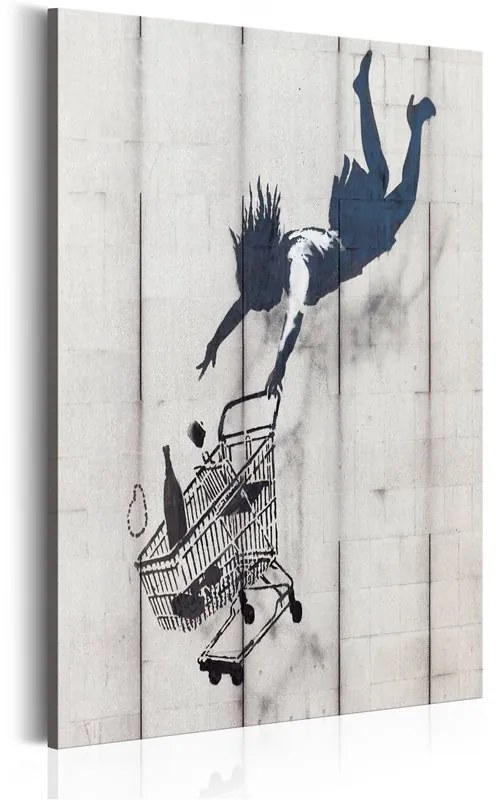 Quadro Shop Til You Drop by Banksy