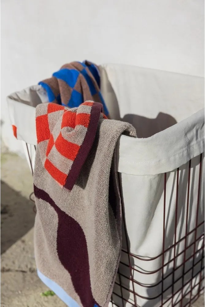 Cesta per il bucato burgundy in metallo 64 l Store-It – Mette Ditmer Denmark