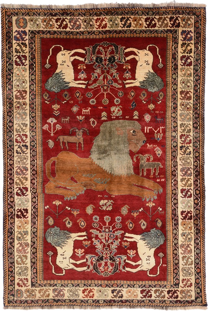 Tappeto 170 x 270 (Iran) Annodato A Mano