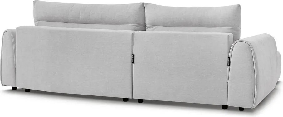 Divano angolare in grigio chiaro Aden – Bobochic Paris