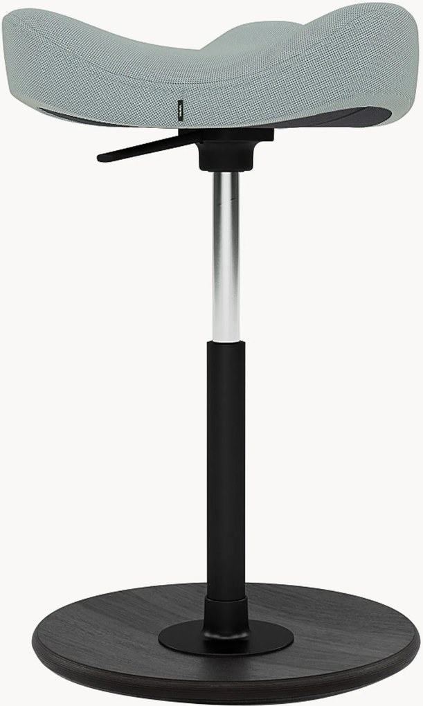 Sgabello da ufficio ergonomico imbottito Move, regolabile in altezza