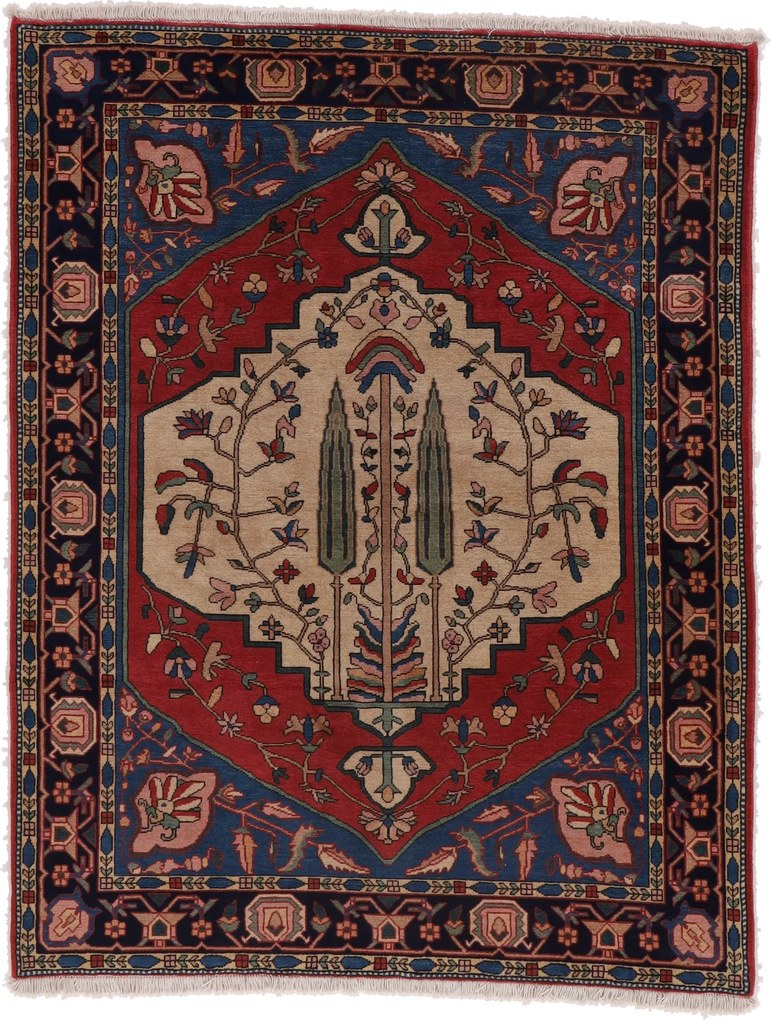 Tappeto 140 x 180 (Iran) Annodato A Mano