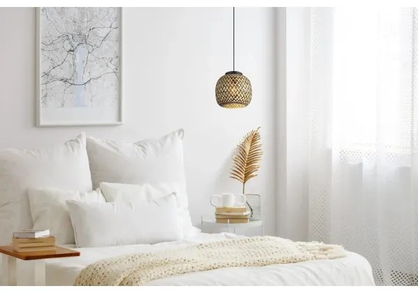 Globo 15766H1 - Lampadario a sospensione con filo COLLY 1xE27/15W/230V diametro 30 cm