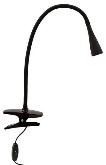 Baris LED Lampada con Morsetto Black - Lindby