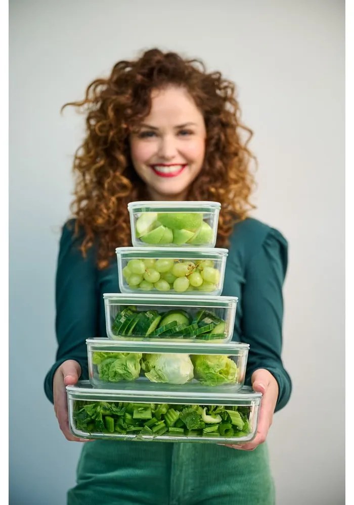 Scatole per alimenti in set da 3 Nordic white - Mepal