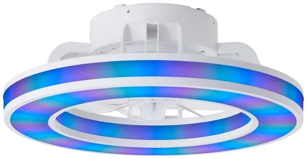 Brilliant - LED RGBW Ventilatore a soffitto dimmerabile MONDELLO LED/26W/230V + +TC