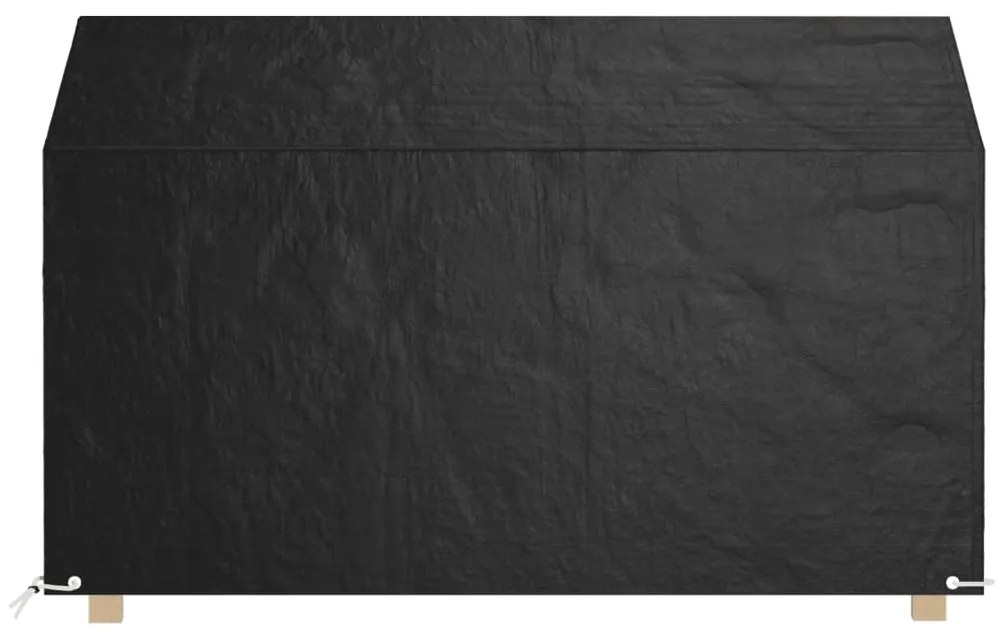 Copri panca da giardino 8 occhielli 190x70x70/88 cm polietilene