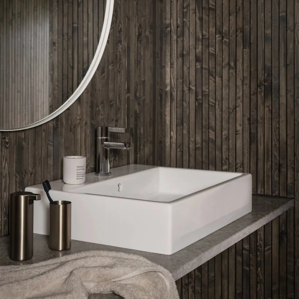 Portaspazzolino in acciaio inox color bronzo Modo - Blomus