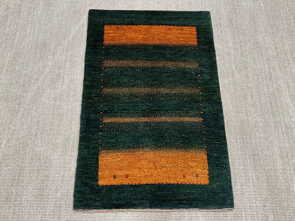 Loribaft Tappeto persiano 80 x 130 Verde (Iran) Annodato A Mano