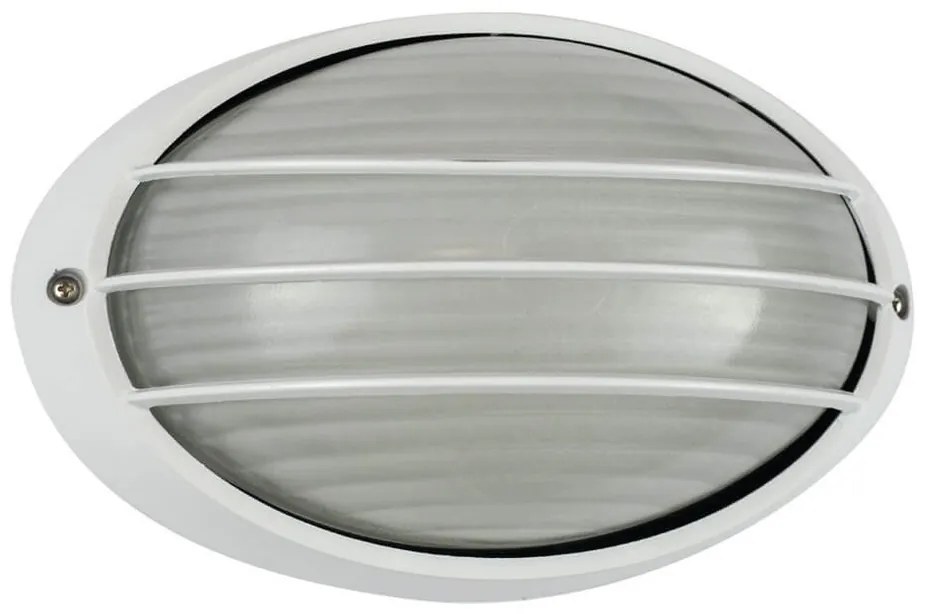 Plafoniera E27 IP54 Bianca 214x142mm Colore Bianco