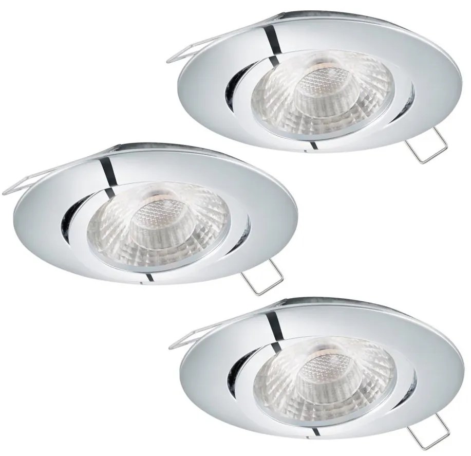 Eglo 95358 - SET 3pz Lampada LED da incasso TEDO 3xGU10-LED/5W/230V